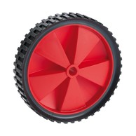 DÖRNER + HELMER Plastični kotač crveni 150X30x12 mm 32 mm 25 kg