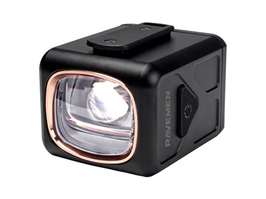 RAVEMEN Prednje biciklističko svjetlo UR1700, IPX6, 1700 lm, 3600 mAh, aluminij