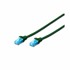 DIGITUS UTP patch CAT.5e 10m, zeleni