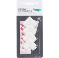 ZOPA Zaštita za kutove, gumena, 4 kom