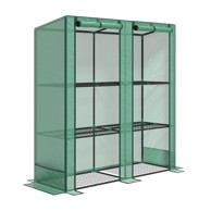 AGA vrtni plastenik, 144 x 48 x 152 cm, zelena  