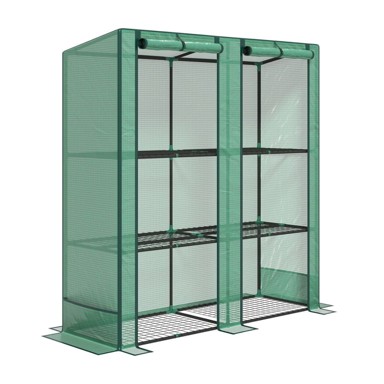 AGA vrtni plastenik, 144 x 48 x 152 cm, zelena  