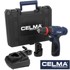 CELMA akumulatorska bušilica-odvijač WAK-Li 12GEO 12 V, 32 Nm, 2 x 2 Ah, punjač