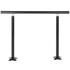 VEVOR Rukohvat LZHS-4FT, 121 x 91 cm, crni