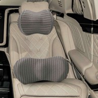 Jastuk s jastukom podesivi, 2 komada, 4D mreža, siva