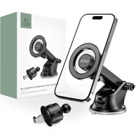 TECH-PROTECT N51 MagSafe teleskopski auto stalak za staklo, ploču i ventilaciju