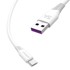 DUDAO Kabel L2T USB USB-C 5A 2m, bijela