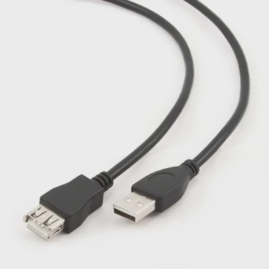 GEMBIRD USB 2.0 kabel 3m, USB A M/FM, crni
