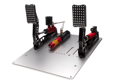 SIMAGIC Pedale P2000 Hydraulic Crimson Edition, 2 pedale, 200KG loadcell, aluminijska konstrukcija, podesive postavke