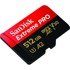 SANDISK MicroSDXC 512GB Extreme PRO + SD Adapter up to 200MB/s & 140MB/sA2 C10 V30 UHS-I U3