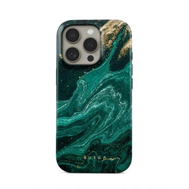 BURGA Premium Tough maskica za iPhone 15 Pro Max Emerald Pool