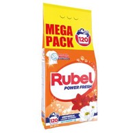 RUBEL Deterdžent za rublje Power Fresh, 120 pranja, 9 kg