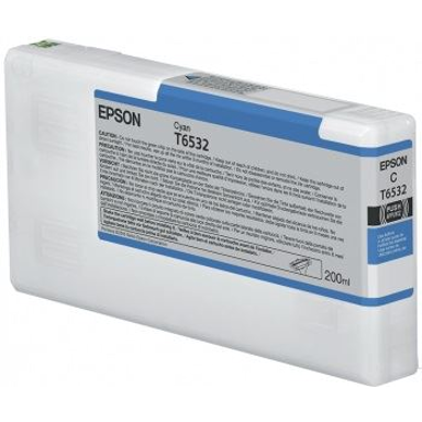 EPSON Tinta T6532, cyan, 200 ml, originalna