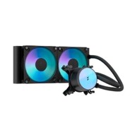 FRACTAL DESIGN Radius 240 RGB vodeno hlađenje, crna