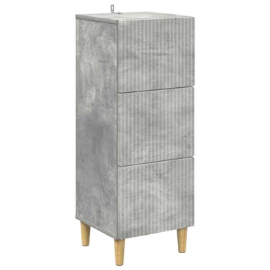 Ormar s ladicama, dimenzije 33 x 34,5 x 90 cm, betonsko siva