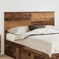 Uzglavlje za krevet 160 cm staro drvo, smeđe