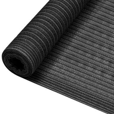 Mreža za privatnost, HDPE, 195 g/m², dimenzije 3,6 × 10 m, antracit boja, 1 kom
