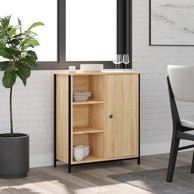 Komoda 70x30x80 cm, konstruirano drvo, hrast sonoma