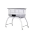 CHIPOLINO Dječji krevetić/kolijevka Sogno Grey, LED ekran