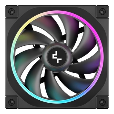 DEEPCOOL Ventilator kućišta FL12, 120 mm, crna, 1 komad