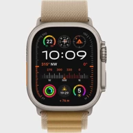 APPLE Pametni sat Watch Ultra 2 Cellular, 49 mm, sivi Titanium, Alpine Loop Almond