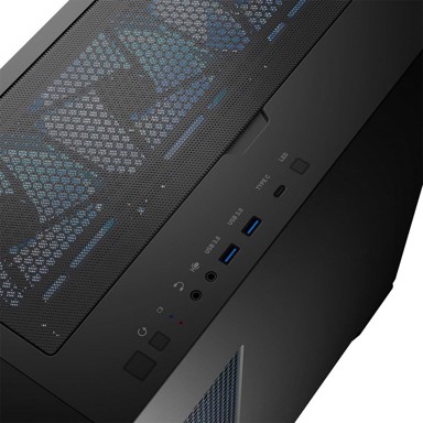 MODECOM Kućište, Horizon ARGB Flow, Midi, USB 3.0 x 2, Type-C