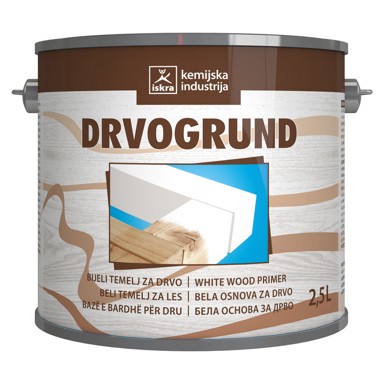 ISKRA Temeljna boja za drvo ZELINA DRVOGRUND 2,5 l
