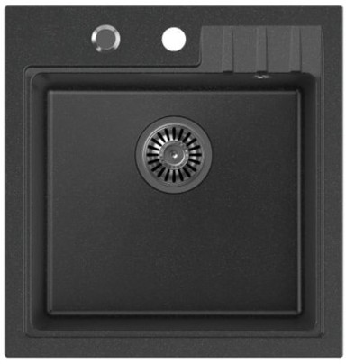 QUADRON Sudoper Peter 110 crna s uzorkom/čelik