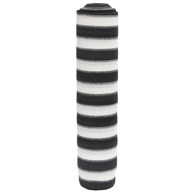 Mreža za privatnost antracit-bijela 2,0 × 10 m HDPE 75 g/m²