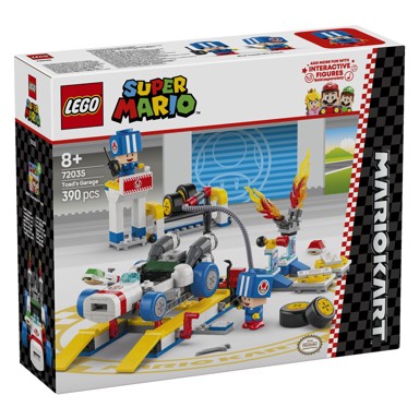 LEGO Super Mario Mario Kart Toad s garažom 72035