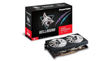 POWERCOLOR Grafička kartica Radeon RX 7600 Hellhound, 8GB, GDDR6