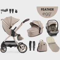 EGG Dječja kolica Egg3 9u1 Feather