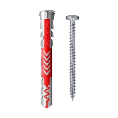 FISCHER Plastična tipla DuoPower 6x50 S PH K, s vijkom