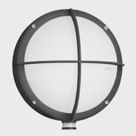 LED vanjska zidna svjetiljka L331 s, sa senzorom, 8,4W, 3000 K, 711 lm, antracit