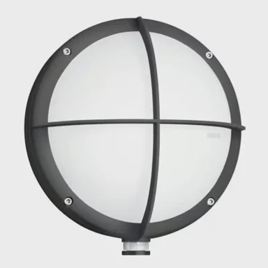 LED vanjska zidna svjetiljka L331 s, sa senzorom, 8,4W, 3000 K, 711 lm, antracit