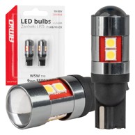 AMIO LED žarulje CANBUS T10 W5W 9SMD 3030 bijele 12V/24V 36V 48V