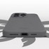 Silikonska maskica za Apple iPhone 16 Pro za MagSafe, granitno siva