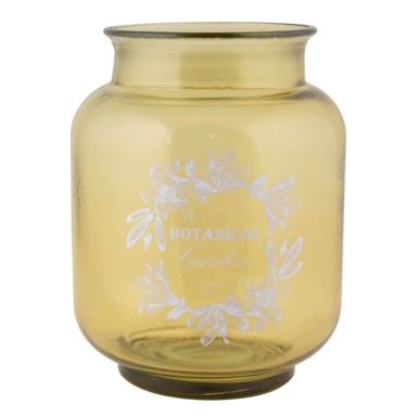 EGO DEKOR Vaza žuta Botanical