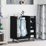 Ormar Golf s kotačima 90 x 45 x 98 cm, crni hrast