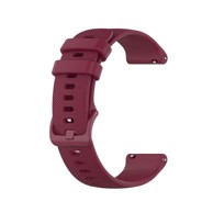 B-STRAP Silicone Land remen za Garmin Vivoactive 4s, vine red