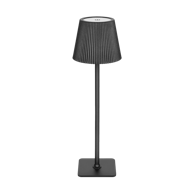 LED stolna svjetiljka REBEL, crna