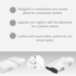 AURELIADREAM Hipoalergena navlaka za ergonomski jastuk PillowCase