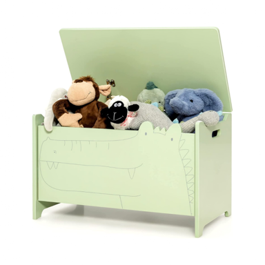 Kutija za igračke, 60x33x37,5 cm, zelena