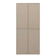 VTWONEN Krem modularni garderobni ormar od masivnog bora 100x220 cm Daily 