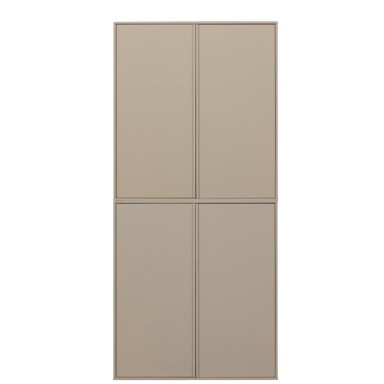 VTWONEN Krem modularni garderobni ormar od masivnog bora 100x220 cm Daily