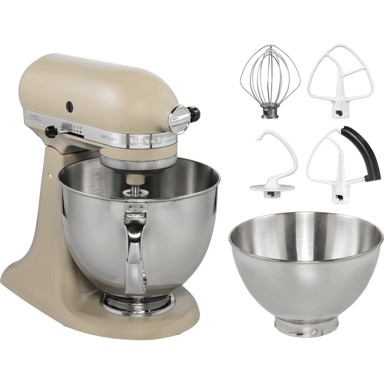 KITCHENAID Mikser s posudom 5KSM175PSEFL, 300 W, bež