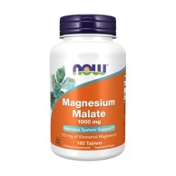 NOW Magnezij malat, 1000 mg, 180 tableta