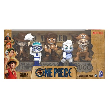 ONE PIECE Mini figura Marines & Pirates Set, 6 cm