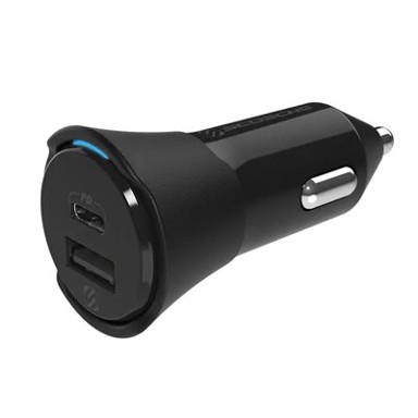 SCOSCHE Auto punjač PowerVolt PD32, dual port 20W USB-C PD + 12W USB-A