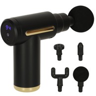 MG Masažni pištolj Massage Gun 4u1, crna